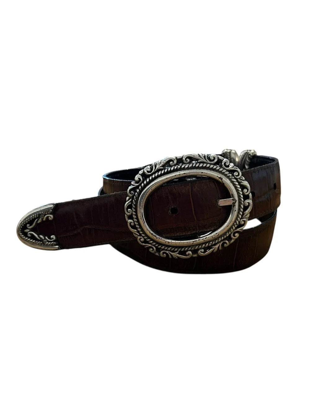 Vintage Brighton Reversible Leather Belt